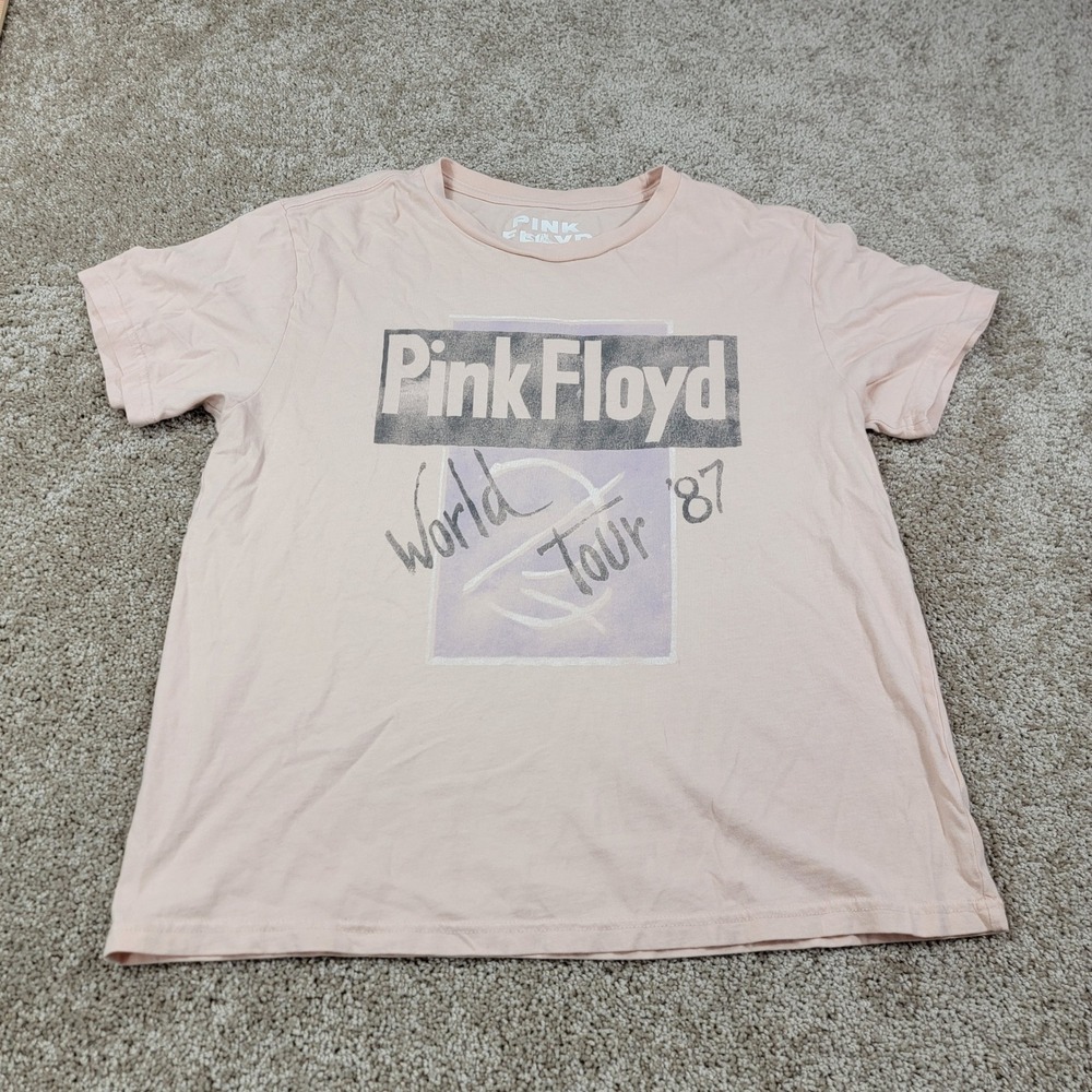 Lucky Brand Pink Floyd World Tour 87 Graphic Tee T-Shirt Medium